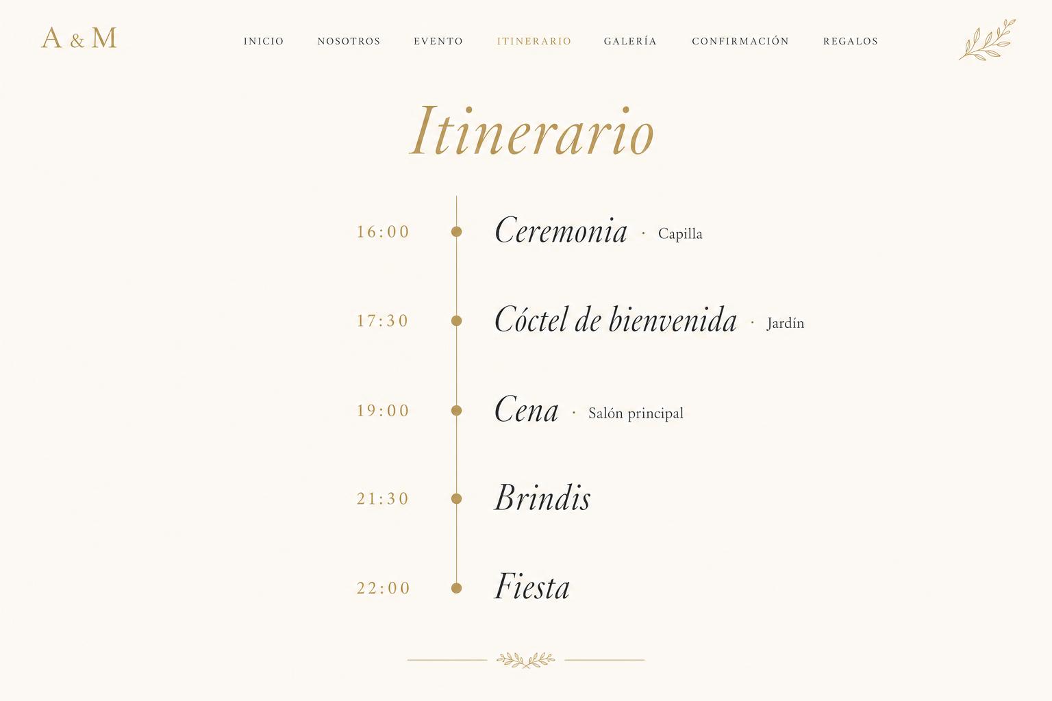 Vista previa del sitio en tablet